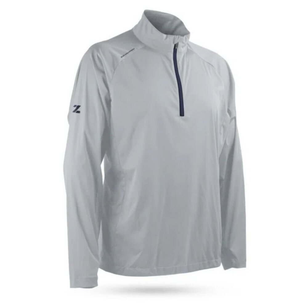 Sun Mountain Zephyr LT 1/4 Zip Pullover Men's XXL Platinum